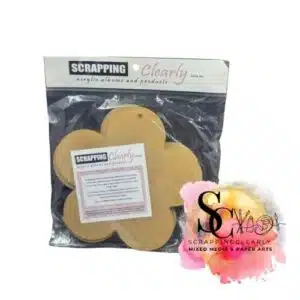 Scrappingclearly Acrylic Albums - Flower