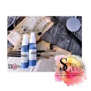 13 Arts - Ayeeda Mist Pastel Cobalt