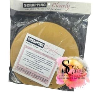 Scrappingclearly Acrylic Albums - Circle