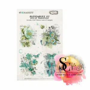 49 And Market Essential Rub-Ons 6"X8" 2/Sheets - Blendables 03