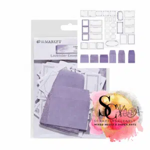 49 and market Color Swatch: Lavender Envelope Bits