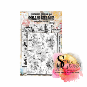 Aall & Create #10 - A5 Rub-Ons - Edgy Botanica