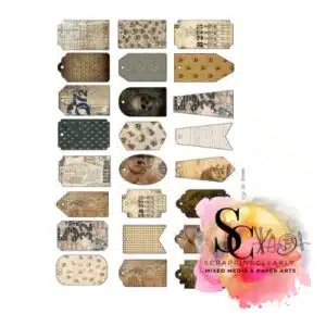 LUCKYfindings curiosities - elegy in bones 18 pcs
