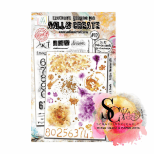 Aall & Create #10 - A5 Rub-Ons - Coffee Numberistic