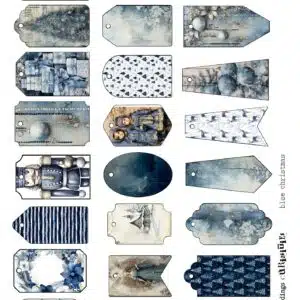 LUCKYfindings mini curiosities - Blue Christmas