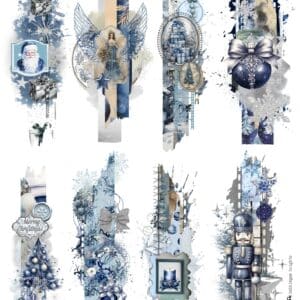 LUCKYfindings Snippets - Blue Christmas