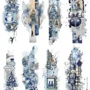 LUCKYfindings Snippets - Blue Christmas