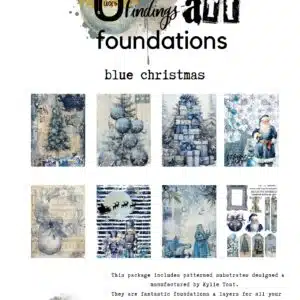 LUCKYfinding Foundations - Blue Christmas