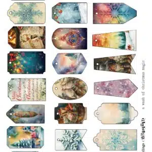 LUCKYfindings mini curiosities - a wash of Christmas magic