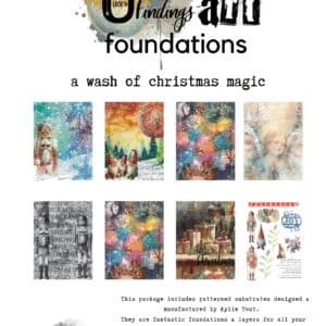 LUCKYfinding Foundations - a wash of Christmas magic