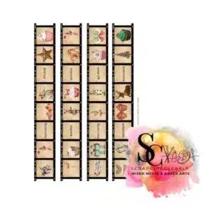 LUCKYfindings reel moments  - a curiously merry christmas