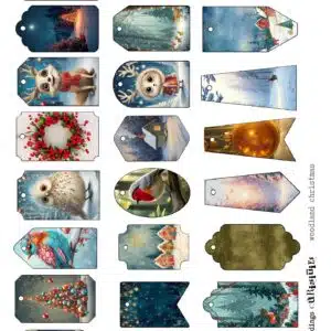 LUCKYfindings mini curiosities - Woodland Christmas