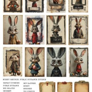 LUCKYfindings Little Stories Series 01 - Bunny Records Public Nuisance Division 1-12